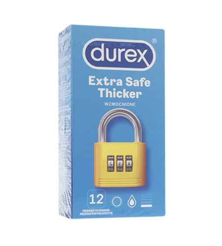 Durex Extra Safe kondomi 12 kos