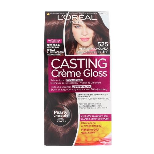 L'Oréal Paris Casting Creme Gloss barva las 525 Cherry Chocolate