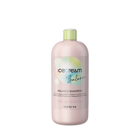 INEBRYA Ice Cream Balance Balance Shampoo šampon za uravnavanje sebuma na kožo in lase nagnjene k mastenju