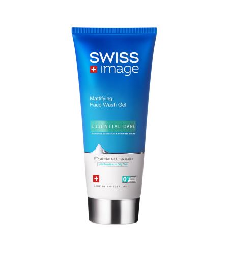 Swiss Image Essential Care Mattifying Face Wash Gel čistilni gel za mešano do mastno kožo 200 ml