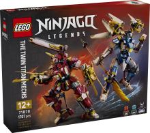 LEGO® NINJAGO® Dvojna titanska robotska oklepa 71870 (3)
