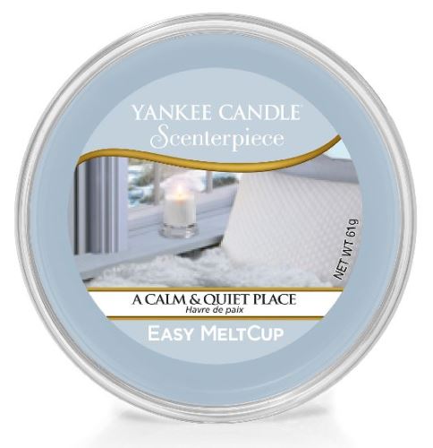 Yankee Candle Scenterpiece wax A Calm & Quiet Place dišeči vosek 61 g