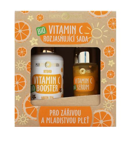 Purity Vision Bio Vitamin C svetleč set booster 100 ml + sérum 30 ml